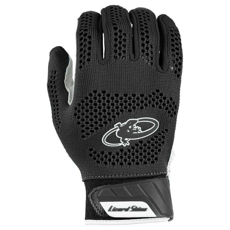 Lizard Skin Pro Knit Batting Gloves - Black - Medium