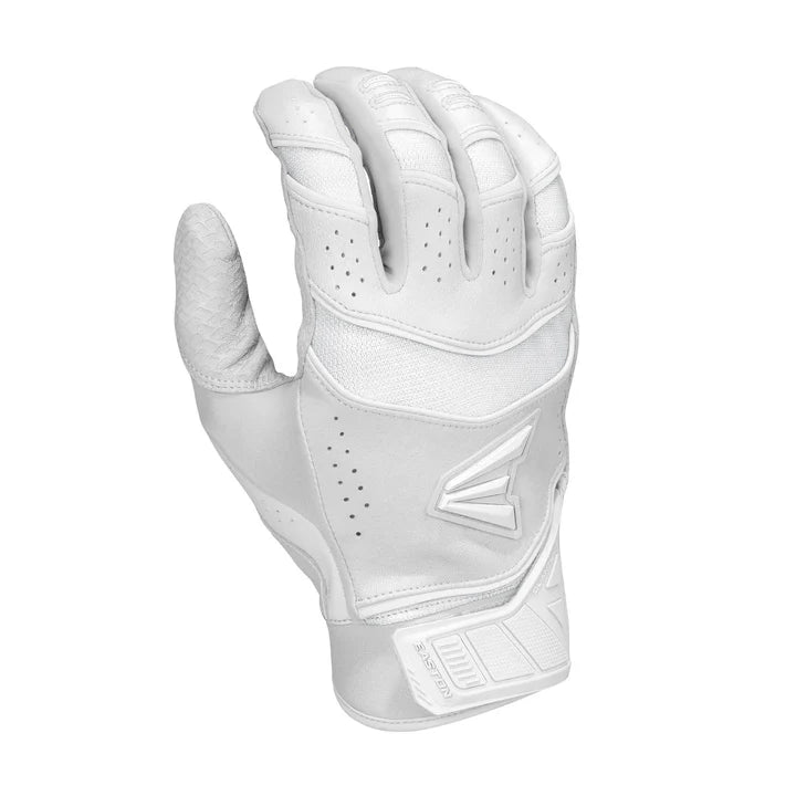 Easton Pro X Batting Gloves - White - Large
