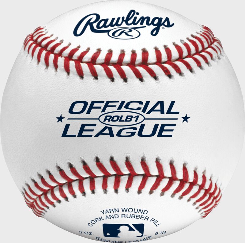 Rawlings ROLB1 9" Leather Baseball