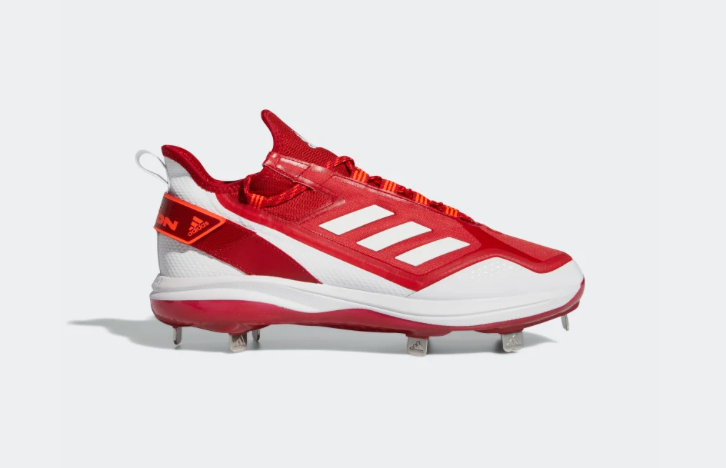 Icon 7 Metal Cleats -  Red White