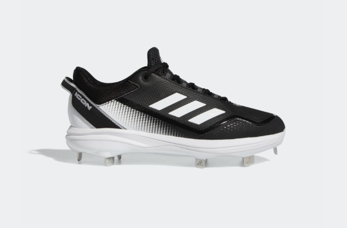 Icon 7 Metal Cleats - Black White