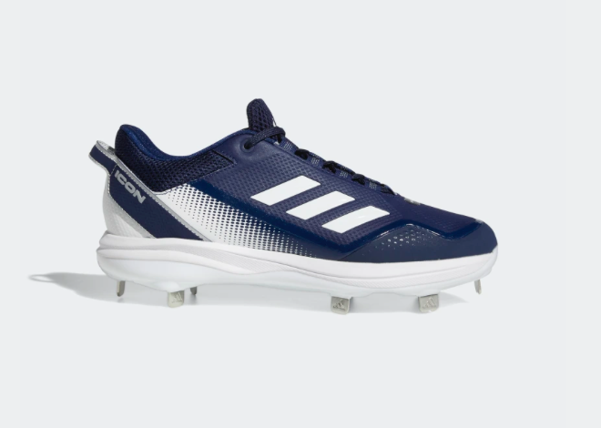 Icon 7 Metal Cleats - Navy White