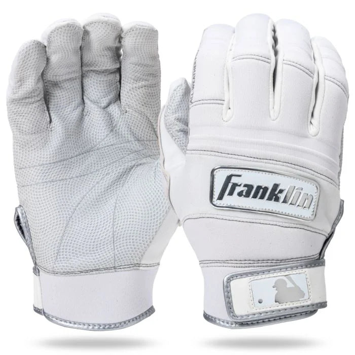 Franklin All Weather Batting Gloves - Women's Large - White