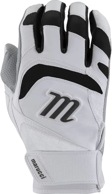 Marucci Signature Batting Gloves - Extra Large - Black/White