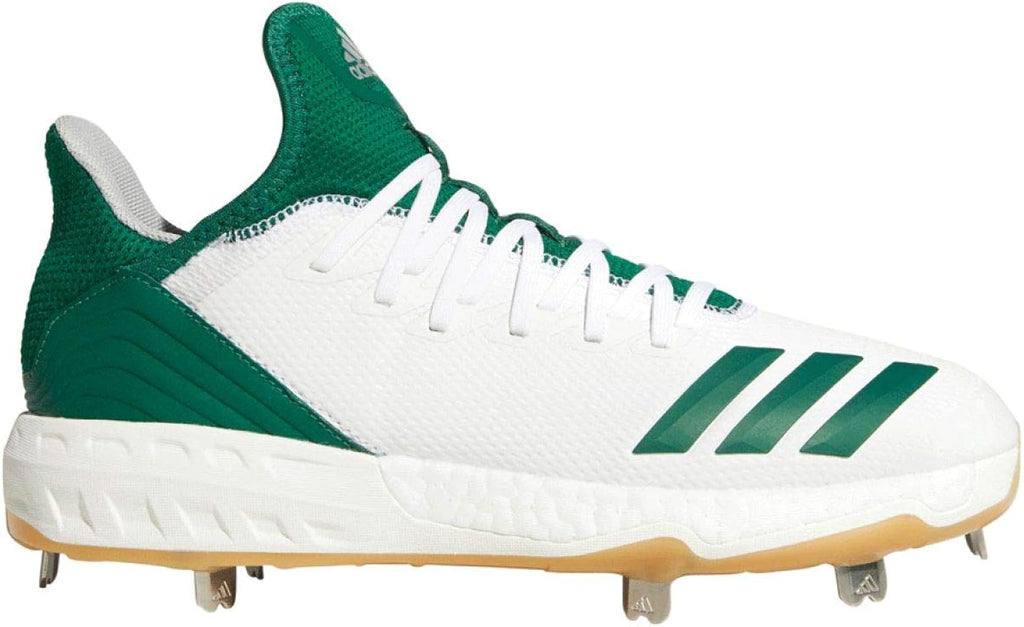 ADIDAS Icon 4 Metal Cleats - White Green