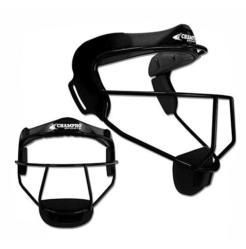 Champro The Grill Fielding Mask - Adult Black