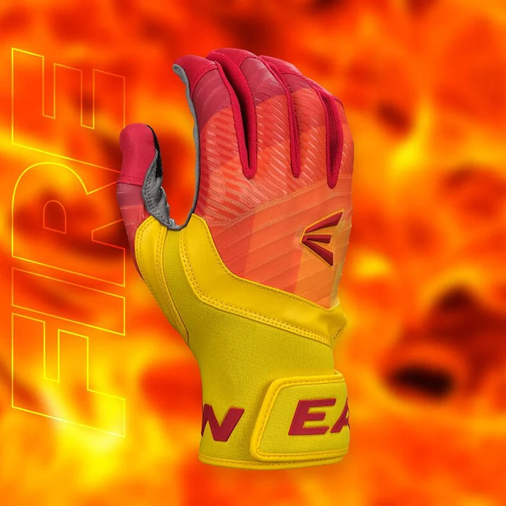 Easton Walk Off Ethos Batting Gloves - Fire - Extra Large