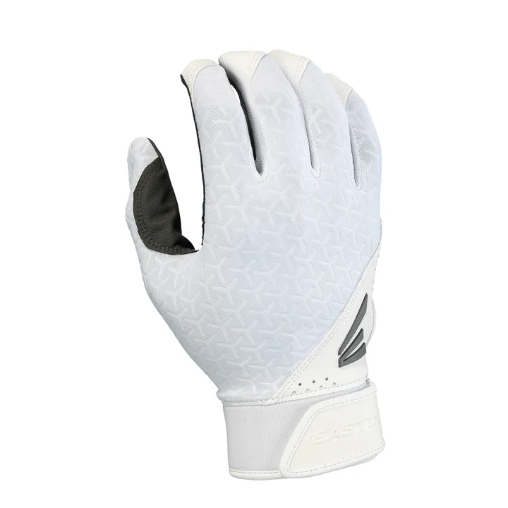 Easton Fundamental VRS Batting Gloves - Women's Large - White/Grey