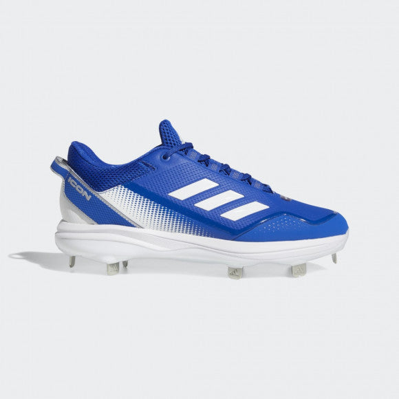 Icon 7 Metal Cleats - Royal White