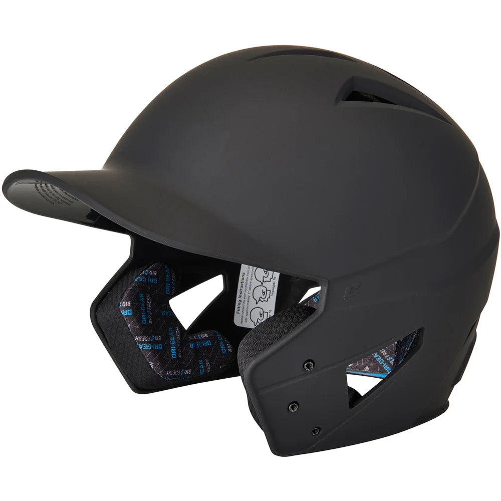 Marucci DuraVent Matte Black Batting Helmet - Medium