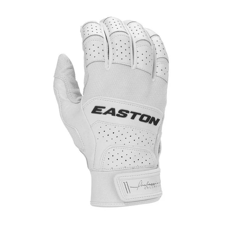 Easton Professional Collection Batting Gloves - Medium - White