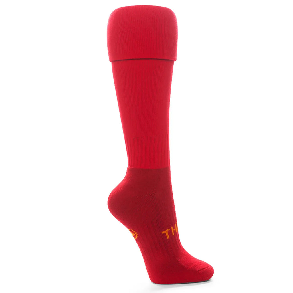Thin Skins Baseball & Softball Socks - Red