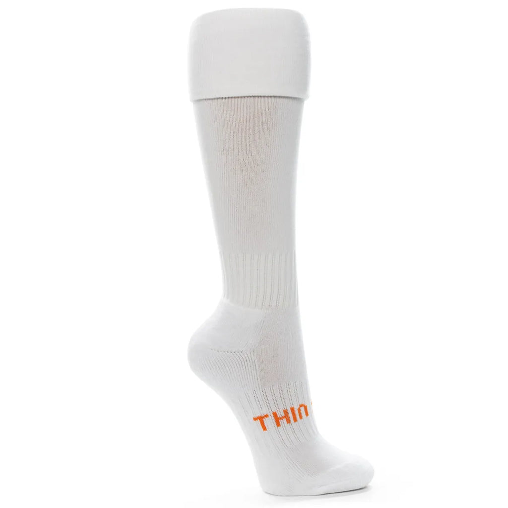 Thin Skins Baseball & Softball Socks - White