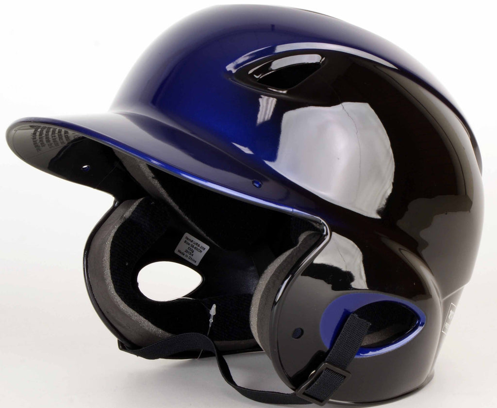 MVP Tee Ball Adjustable Gloss Black/Navy Batters Helmet