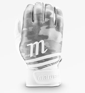 Marucci Crux Batting Gloves - Large - White