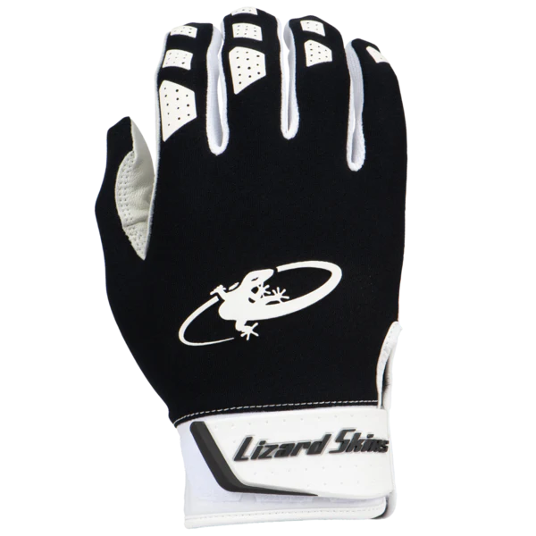 Lizard Skin Komodo V2 Batting Gloves - Jet Black - Extra Large