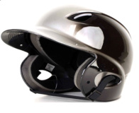 MVP Tee Ball Adjustable Gloss Black/White Batters Helmet