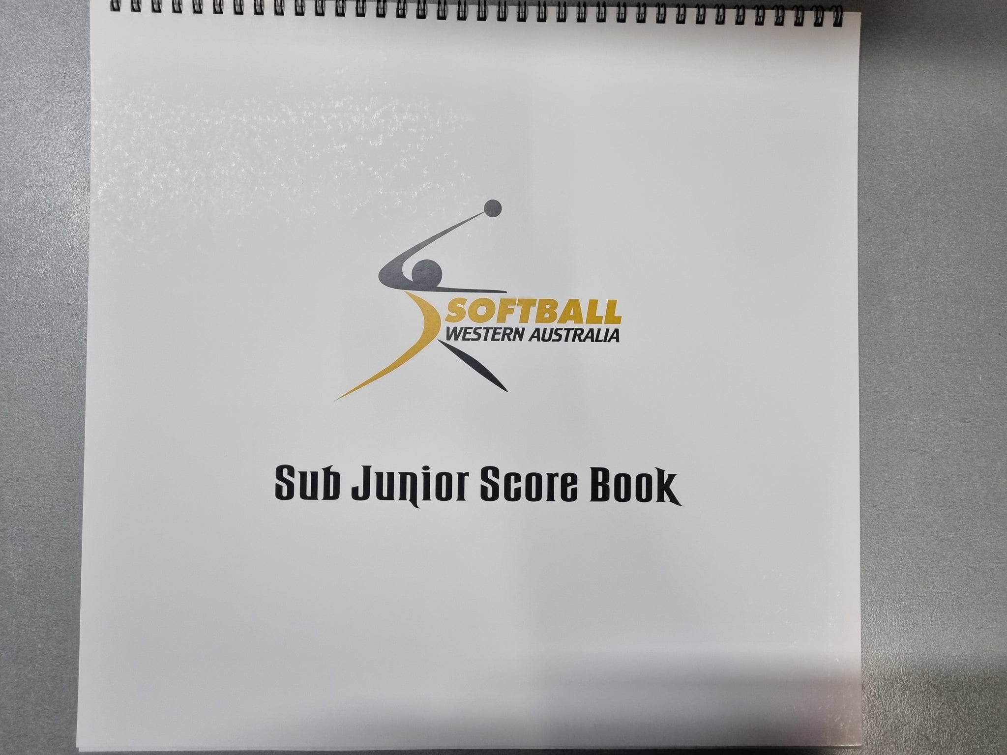 Softball WA Junior Scoring Book BatCave Sports