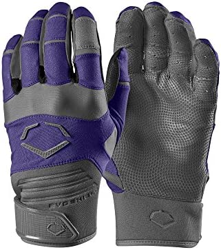 Evoshield Aggressor YOUTH Small Batting Gloves - Purple