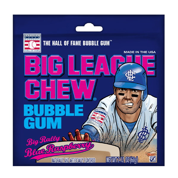 Big Rally Blue Raspberry - Big League Chew
