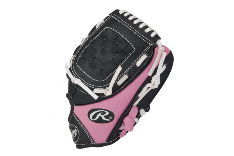 Rawlings Black & Pink Tee Ball 9" Glove