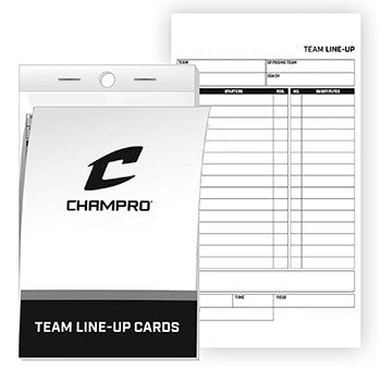 Champro Line Up Card