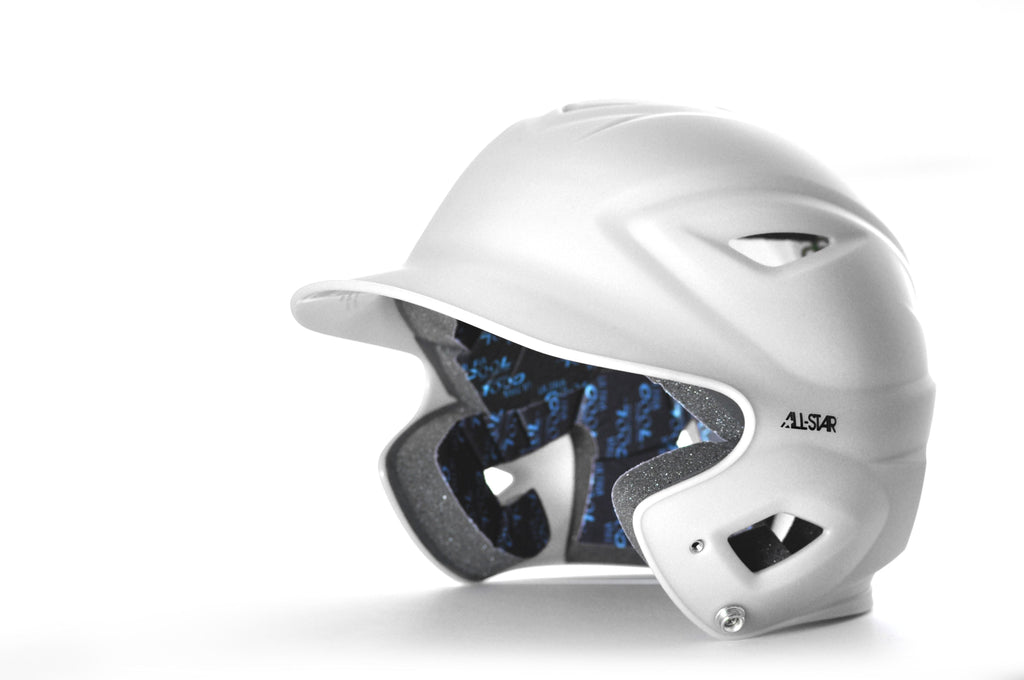 All Star MATTE YOUTH White System 7 Batters Helmet (5 7/8 - 6 3/4)