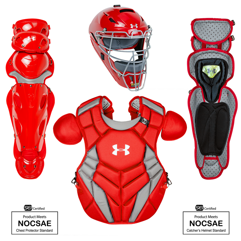 Under Armour SR Converge Victory - Catchers Set - Red