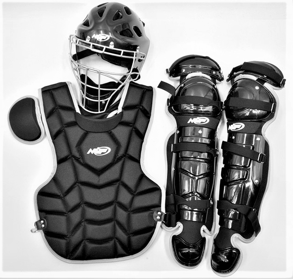 MVP Adult Catchers Set Black BatCave Sports