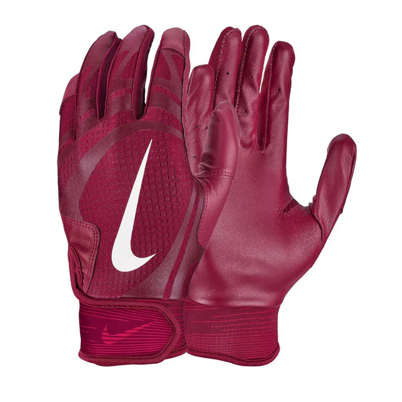 Nike Huarache Edge Batting Gloves - Adult 2XL - Maroon