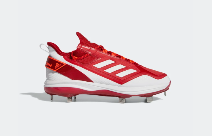 ADIDAS Icon 7 Metal Cleats - Red White