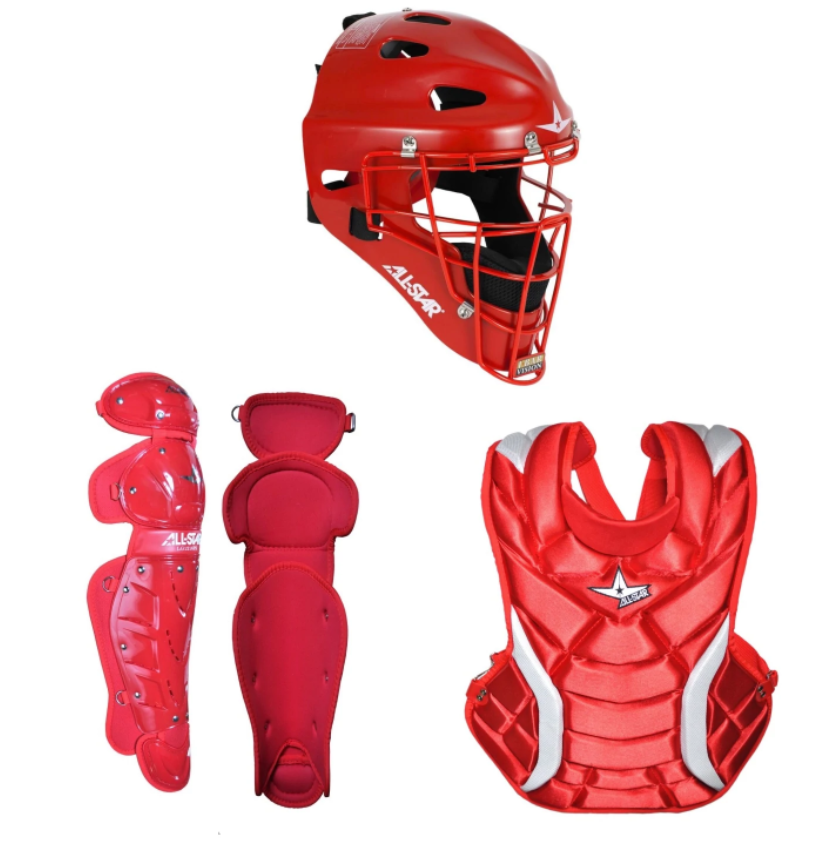Girls Players Series 14.5" - Catchers Set - Red