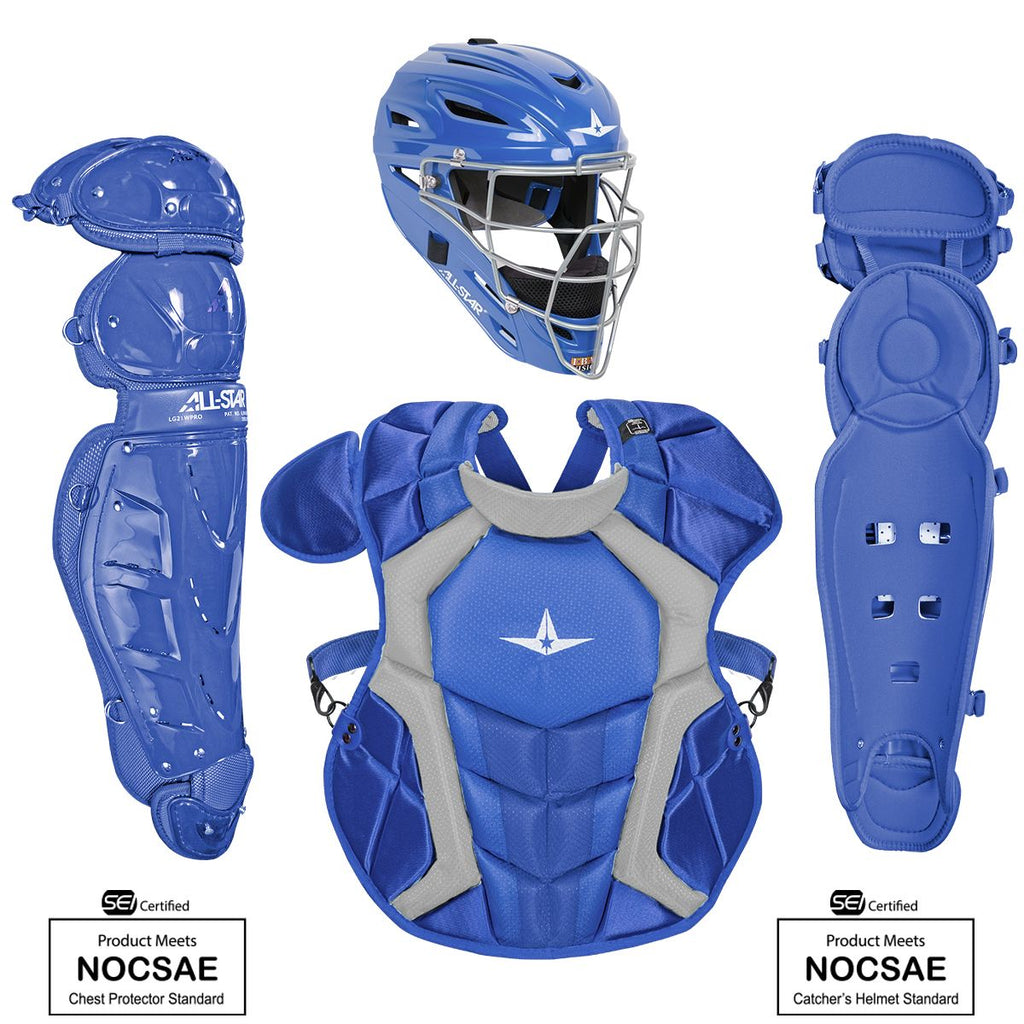 All Star CKPRO4 - Classic Professional Catchers Set - Royal
