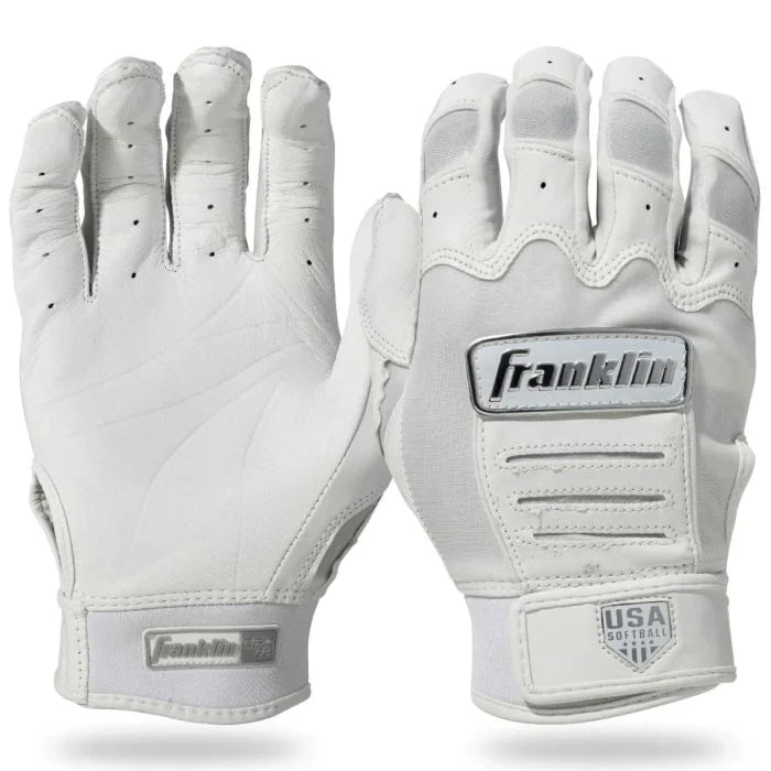Franklin CFX Women's Batting Gloves - Women's Large - White