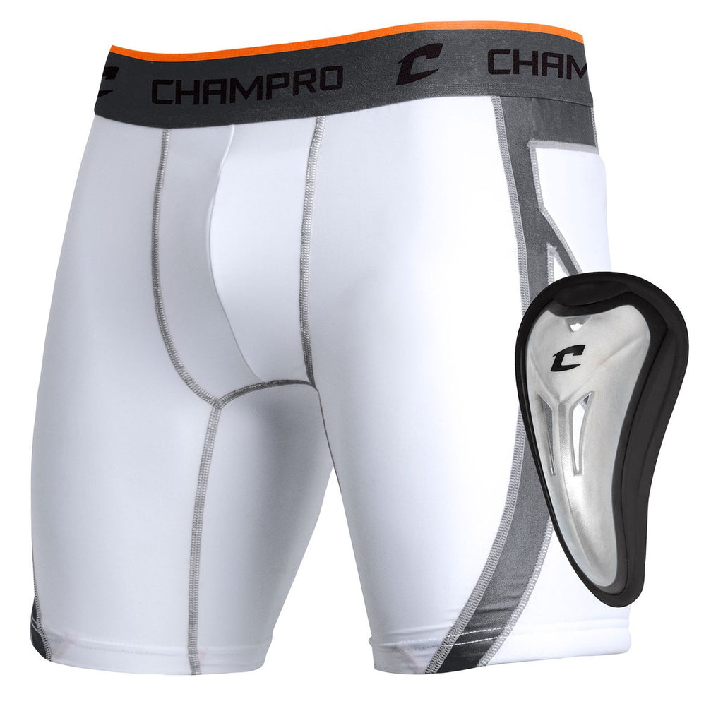 Champro Mens Windup Sliding Shorts With Cup