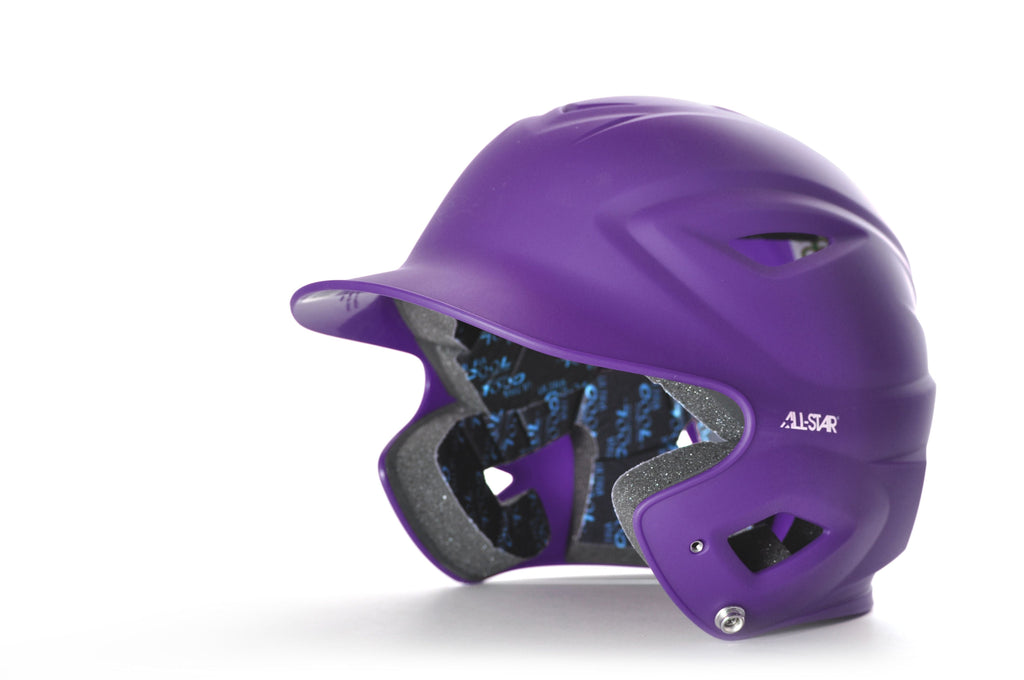 All Star MATTE FINISH Purple System 7 Batters Helmet (6 1/2 - 7 1/2)