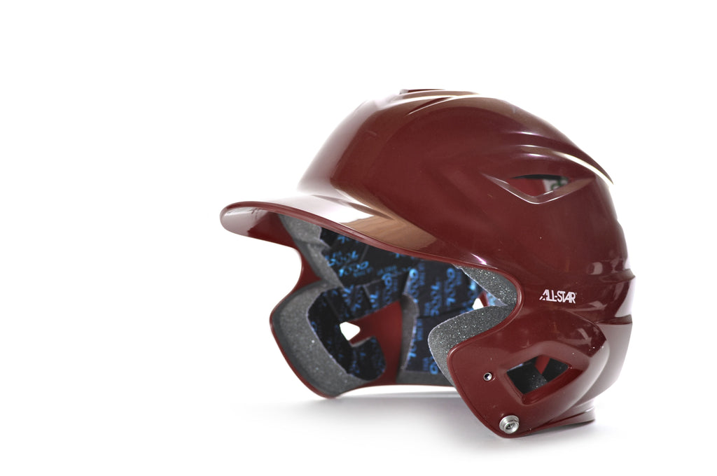 All Star Maroon System 7 Batters Helmet (6 1/2 - 7 1/2)