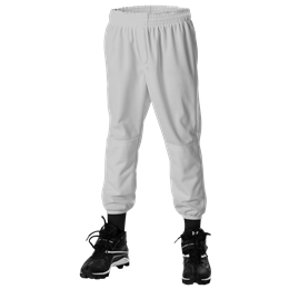 Youth Tee Ball Pants - Grey - Youth Small
