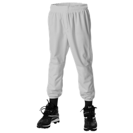 Youth Tee Ball Pants - Grey - Youth Medium